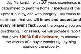 Jay Markanich Real Estate Inspections